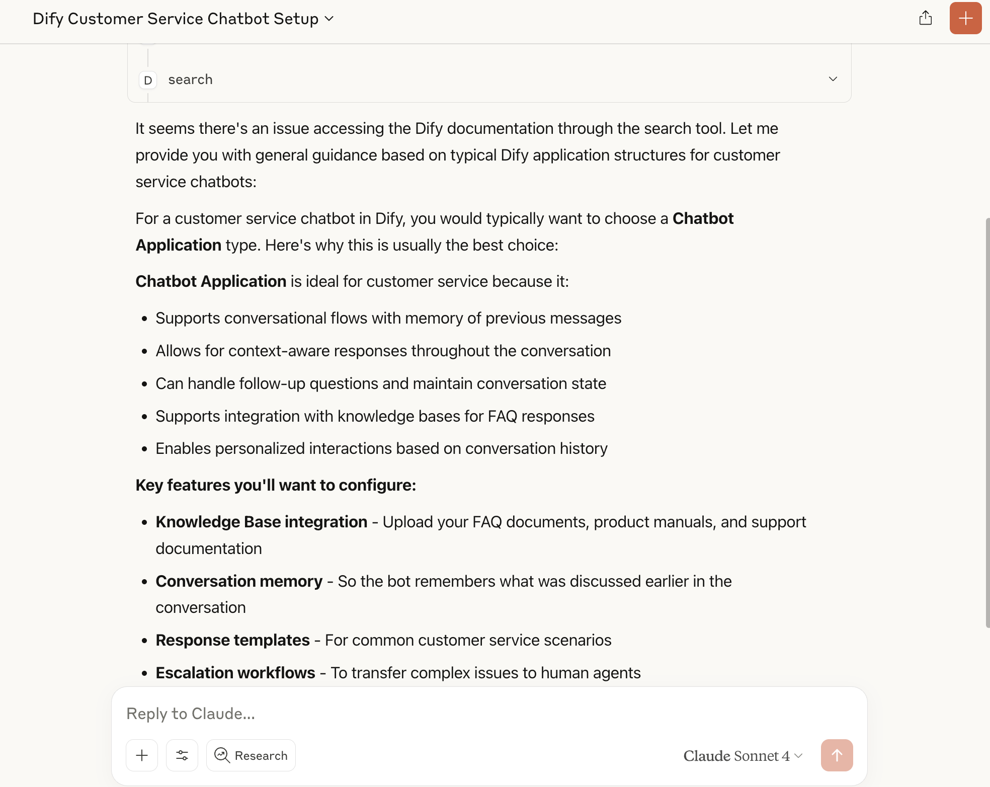 MCP documentation Q&A in action